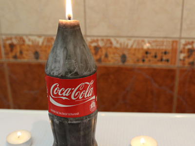 Ako spraviť Coca Cola sviečku